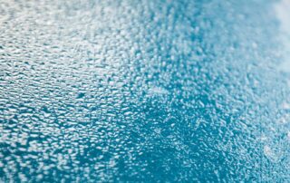 Jäähileitä/huurretta.