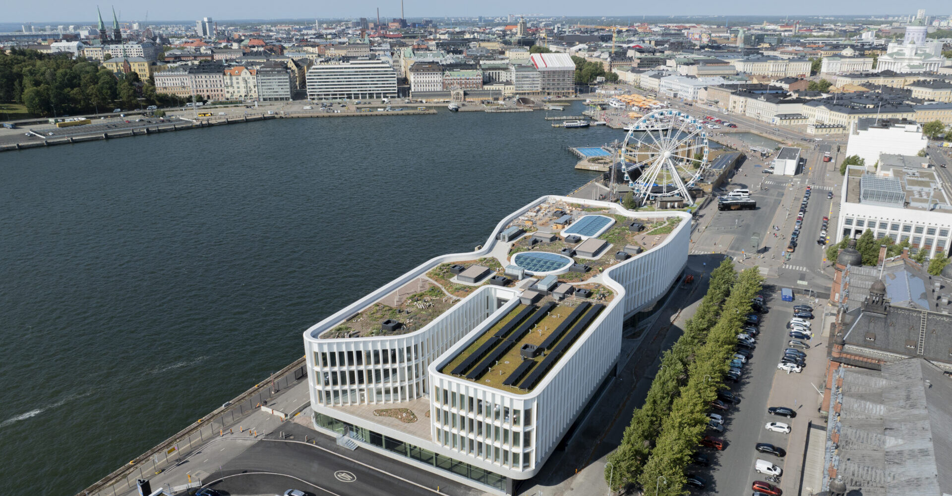 Ilmakuva Solo Sokos Hotel Pier 4:stä